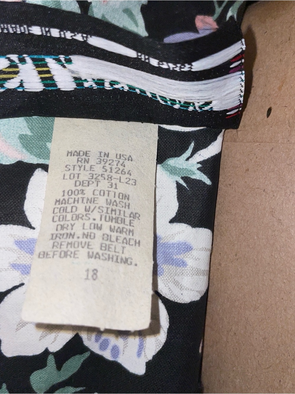 S.L. Fashions Black Maxi Dress with Pink & Mint Floral Print vintage - Picture 4 of 10